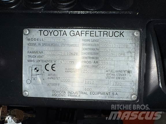 Toyota 62-FDF25 柴油卡車