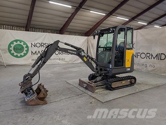 Volvo ECR18D 小型挖土機/掘鑿機<7t(小型挖掘機)