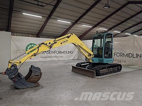 Yanmar ViO55 小型挖土機/掘鑿機<7t(小型挖掘機)
