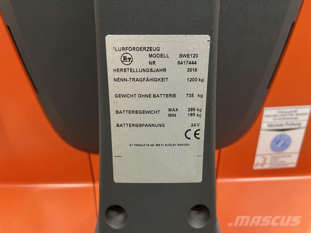 BT SWE 120 行走控制式堆積機