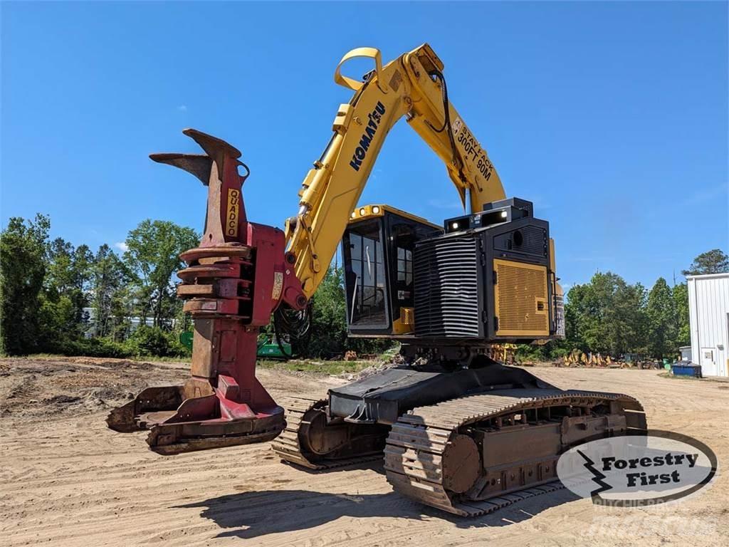 Komatsu XT445L-3 伐木歸堆機