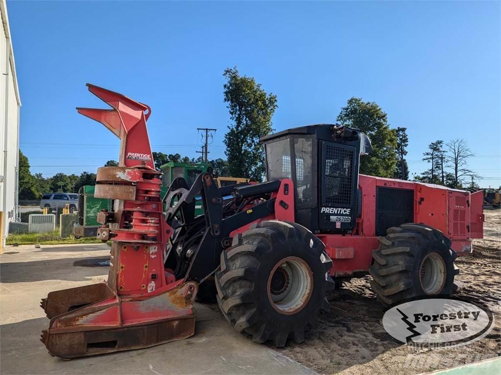 Prentice 2670D 伐木歸堆機