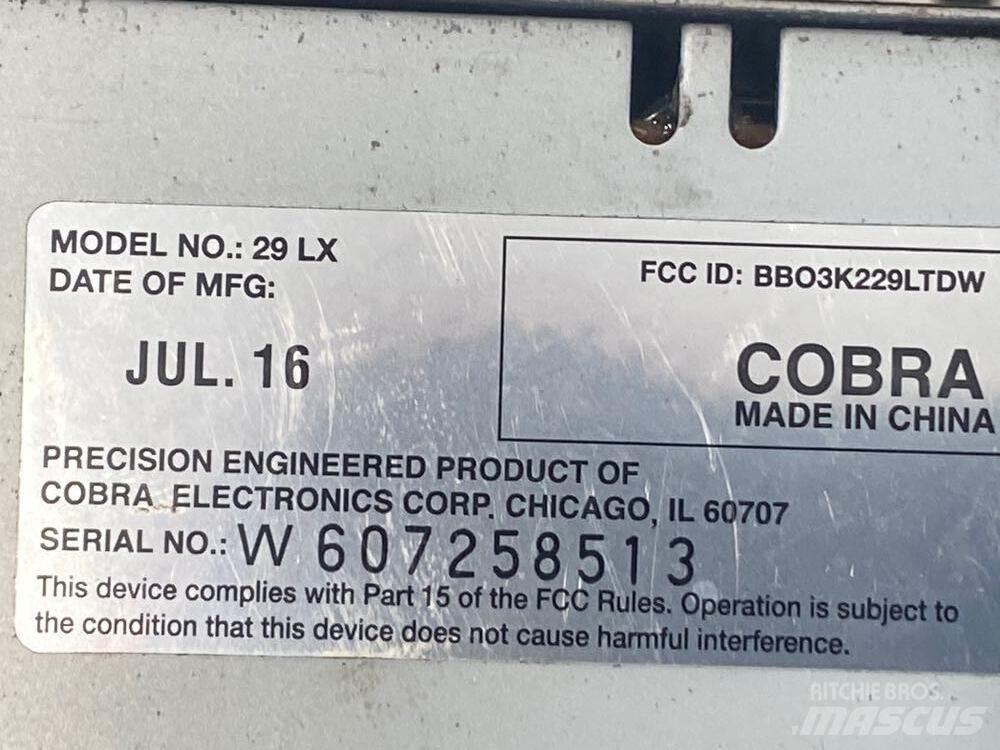 Cobra 29LX 電子設備
