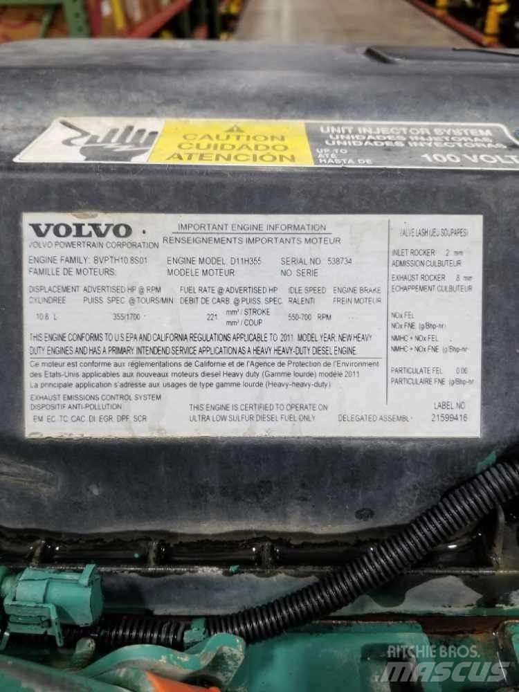 Volvo D11H 引擎/發動機