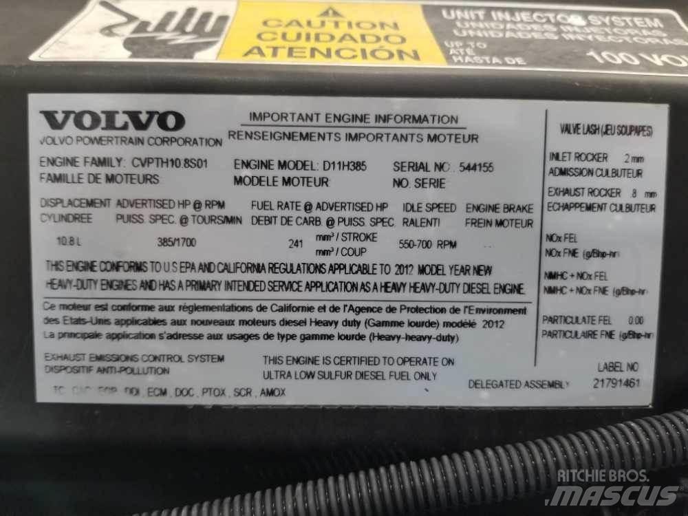 Volvo D11H 引擎/發動機