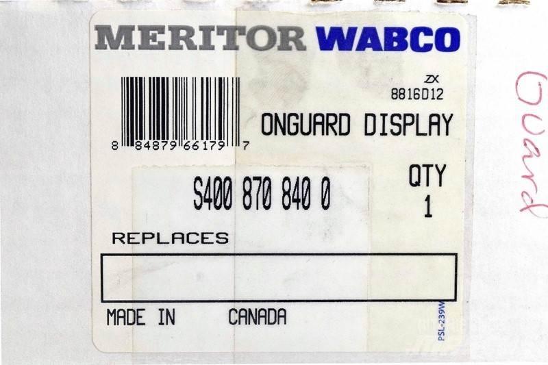 Wabco  其他組件
