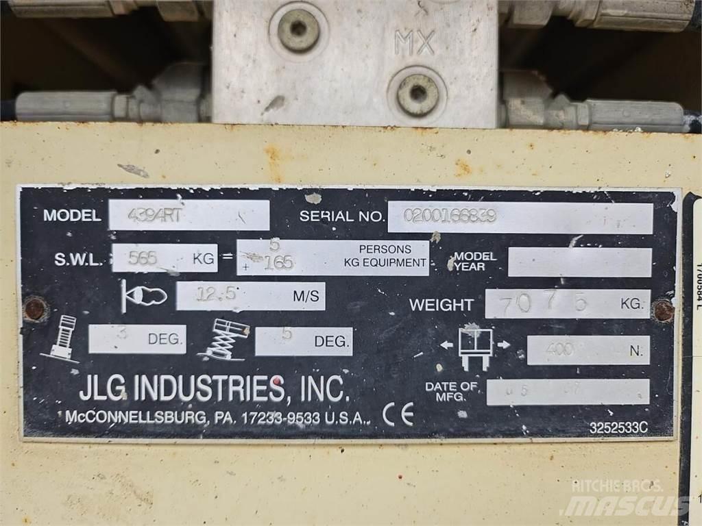 JLG 4394RT 剪式升降機