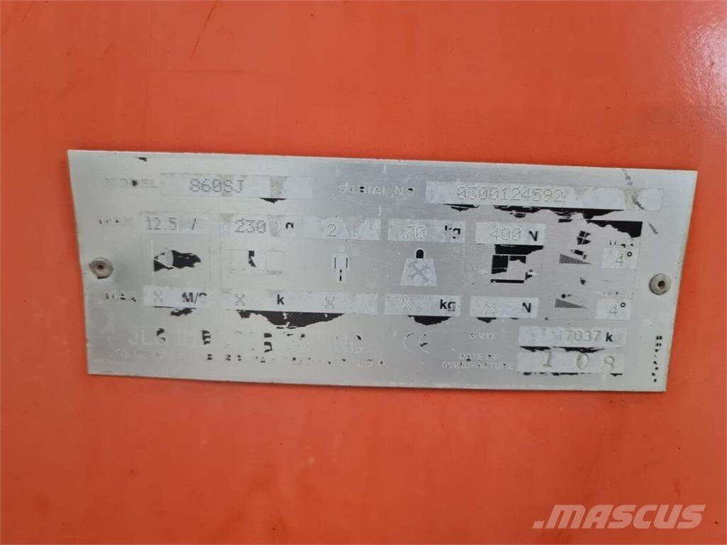 JLG 860SJ 伸縮臂高空作業車