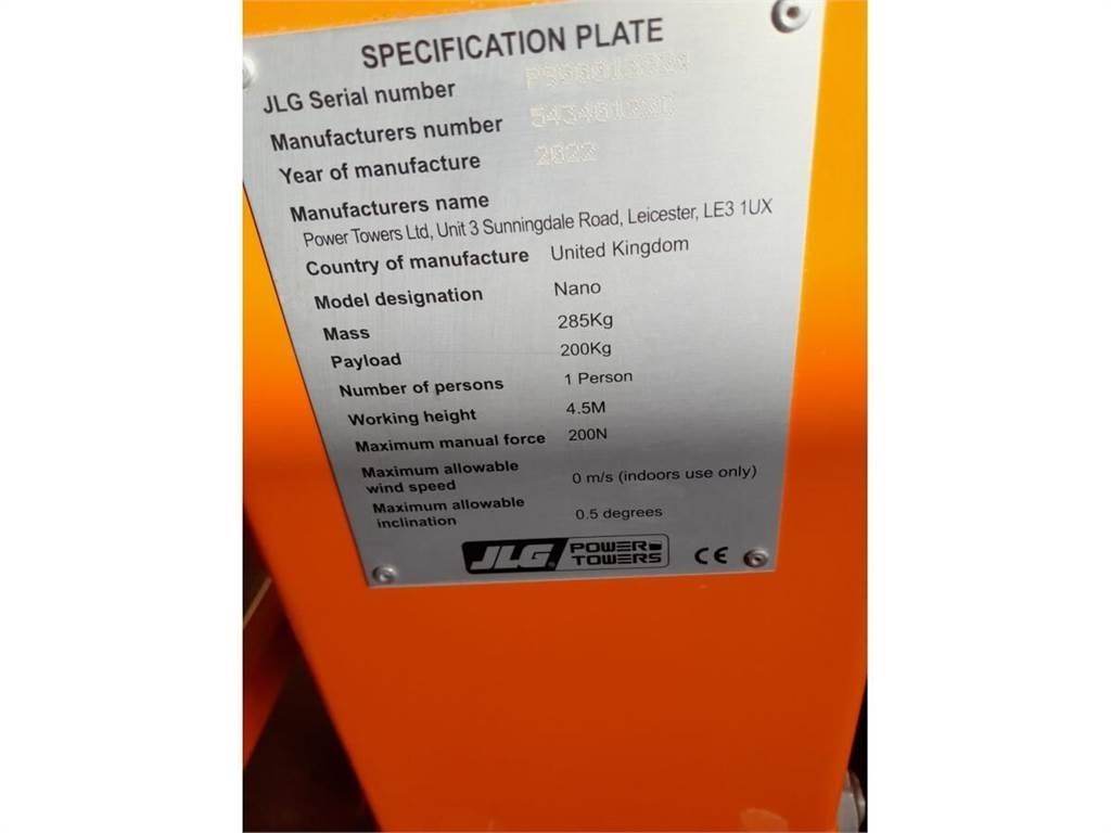 JLG NANO 垂直升降工作台