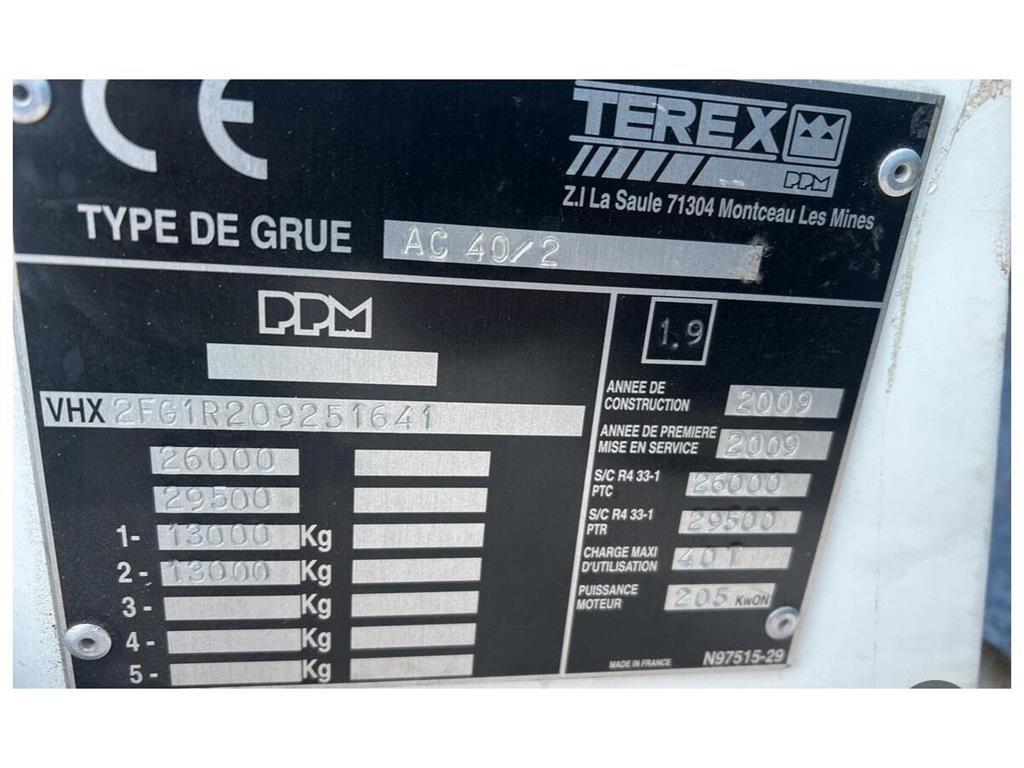 Terex AC40 全路面起重機/吊車