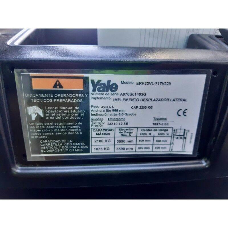 Yale LO2.5 電動堆高機