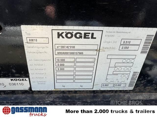 Kögel AW 18 其他拖車