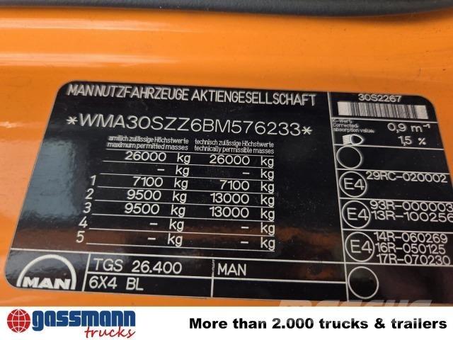 MAN TGS 26.400 6X4 BL 商用底盤車