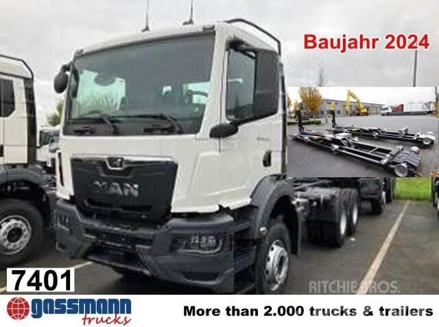 MAN TGS 33.440 BB 6x4 吊鉤式起重車