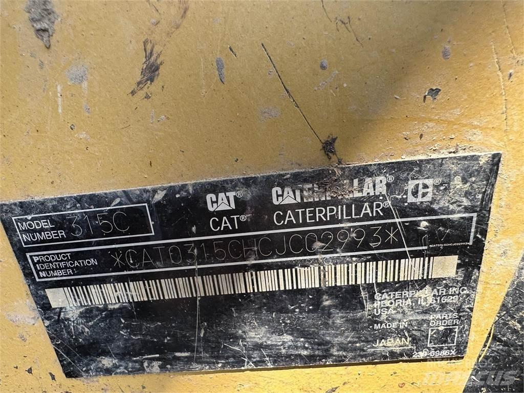 CAT 315C 履帶式 挖土機/掘鑿機/挖掘機