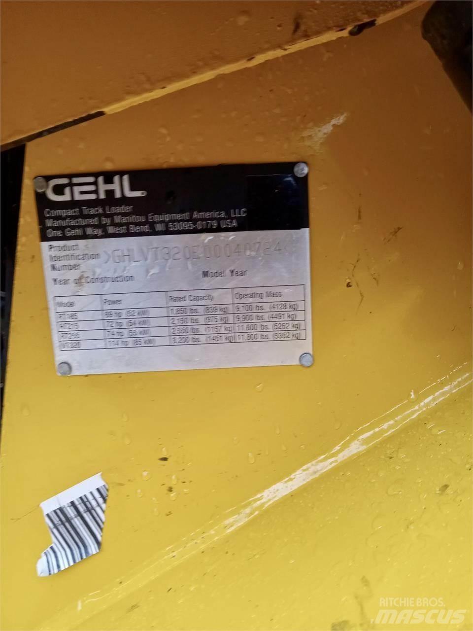 Gehl VT320 滑移轉向裝載機