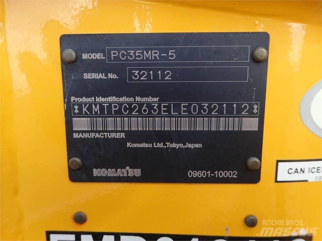 Komatsu PC35MR-5 +1 履帶式 挖土機/掘鑿機/挖掘機