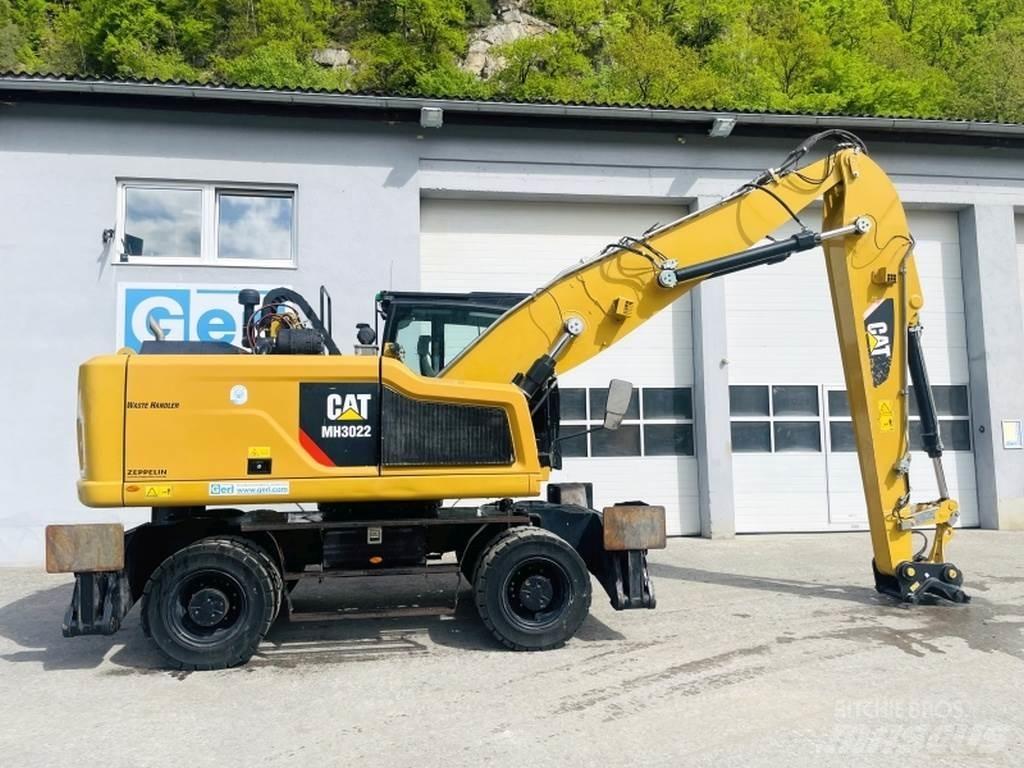 CAT MH3022 廢棄物/工業用操作車