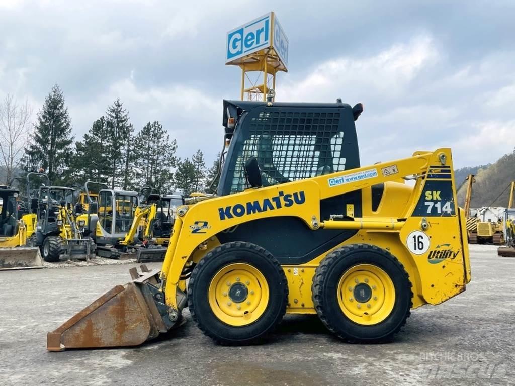 Komatsu SK714-5 滑移轉向裝載機
