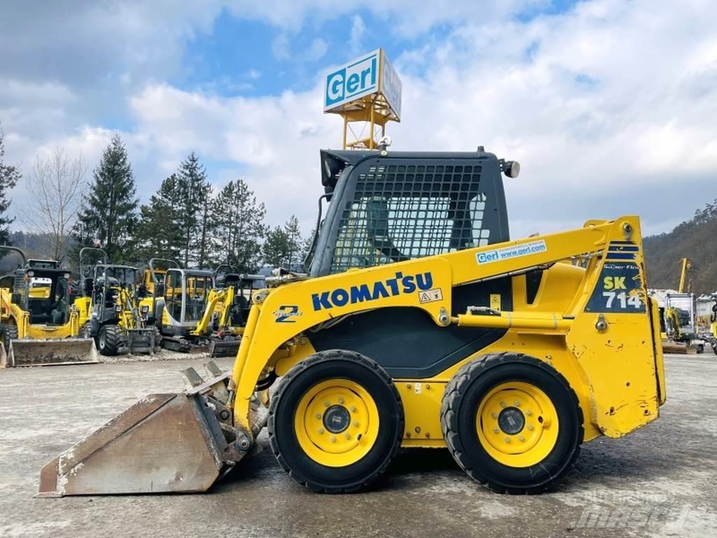 Komatsu SK714-5 滑移轉向裝載機