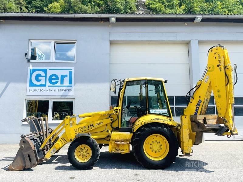 Komatsu WB97R-2 反鏟裝載機