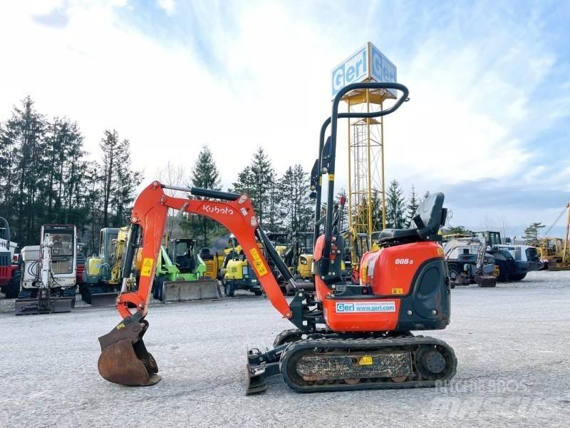 Kubota K008-3 小型挖土機/掘鑿機<7t(小型挖掘機)