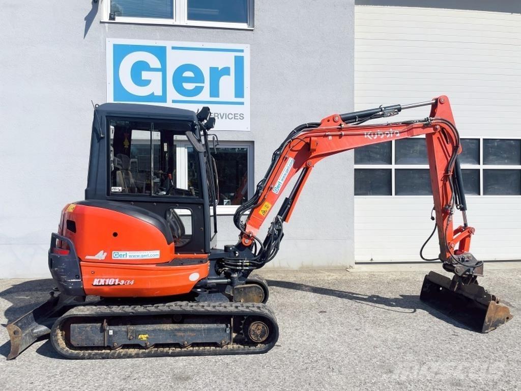 Kubota KX101-3a 小型挖土機/掘鑿機<7t(小型挖掘機)