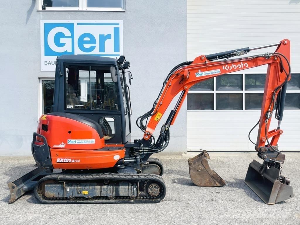 Kubota KX101-3a 小型挖土機/掘鑿機<7t(小型挖掘機)