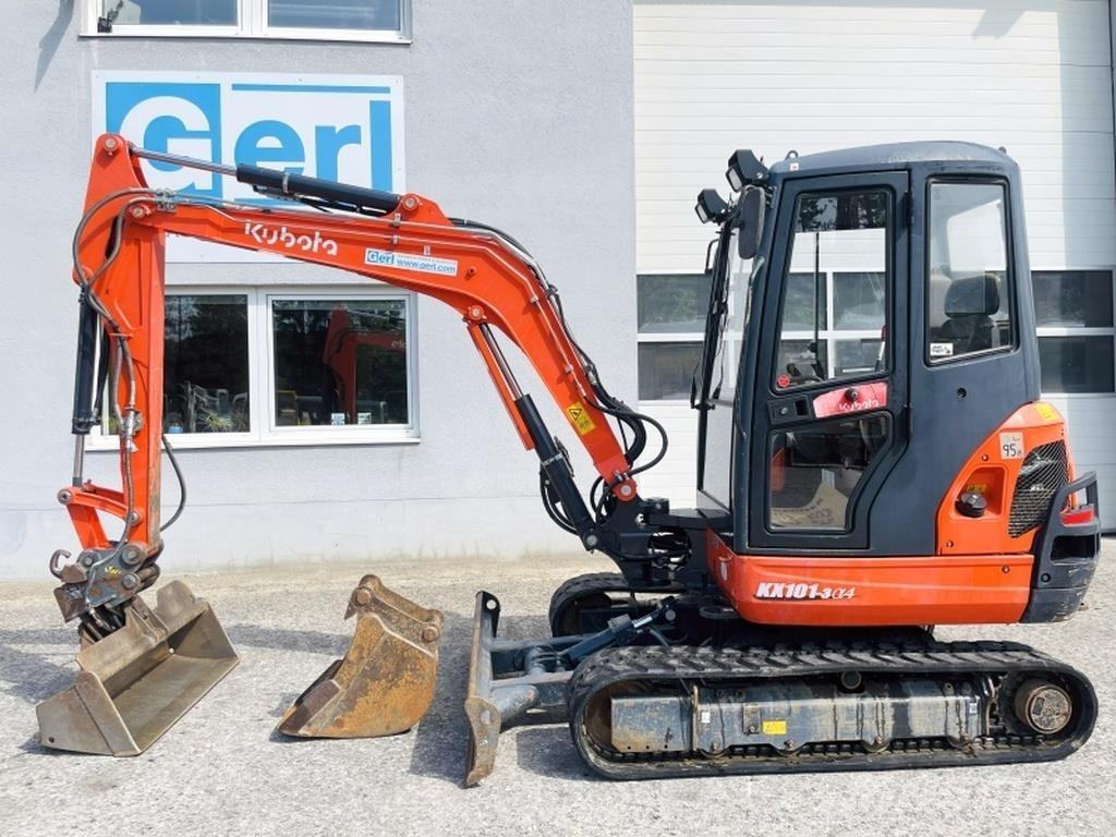 Kubota KX101-3a 小型挖土機/掘鑿機<7t(小型挖掘機)
