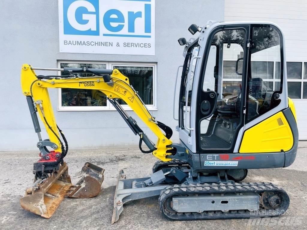 Neuson ET18 VDS 小型挖土機/掘鑿機<7t(小型挖掘機)