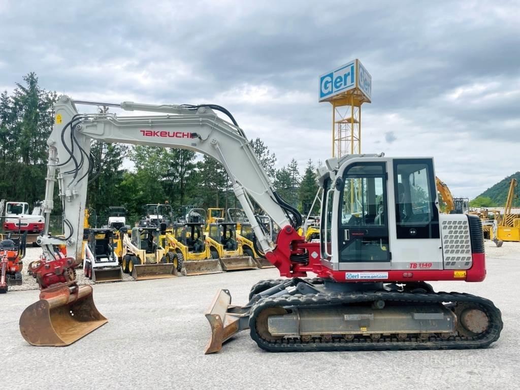 Takeuchi TB1140 小型挖土機/掘鑿機<7t(小型挖掘機)