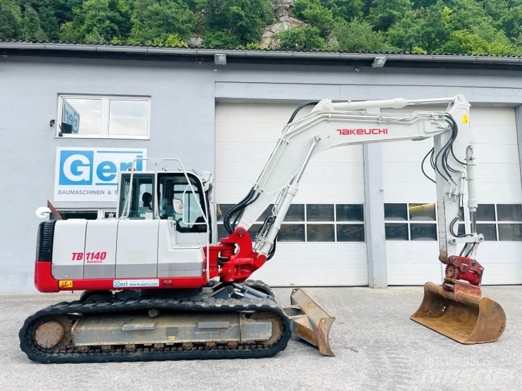 Takeuchi TB1140 小型挖土機/掘鑿機<7t(小型挖掘機)