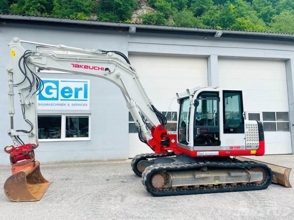 Takeuchi TB1140 小型挖土機/掘鑿機<7t(小型挖掘機)