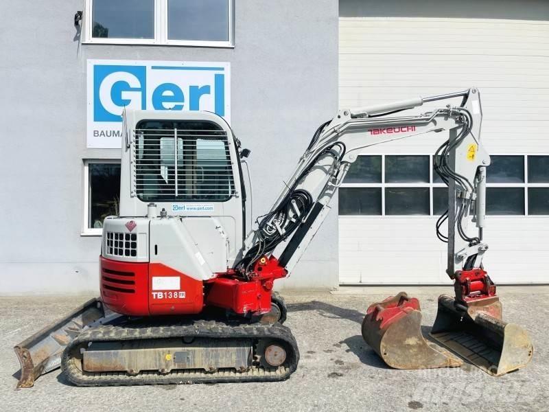 Takeuchi TB138FR 小型挖土機/掘鑿機<7t(小型挖掘機)
