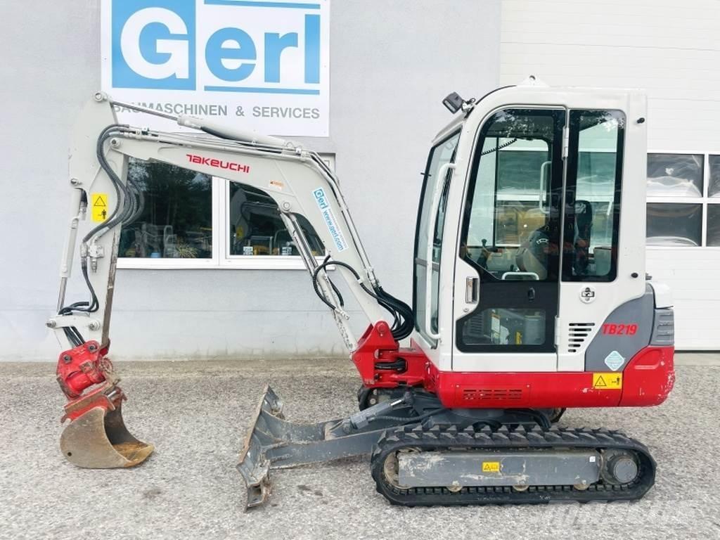 Takeuchi TB219 小型挖土機/掘鑿機<7t(小型挖掘機)
