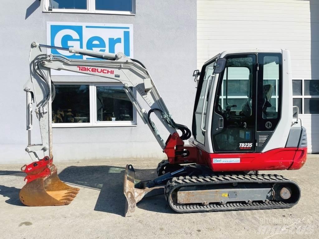 Takeuchi TB235 小型挖土機/掘鑿機<7t(小型挖掘機)