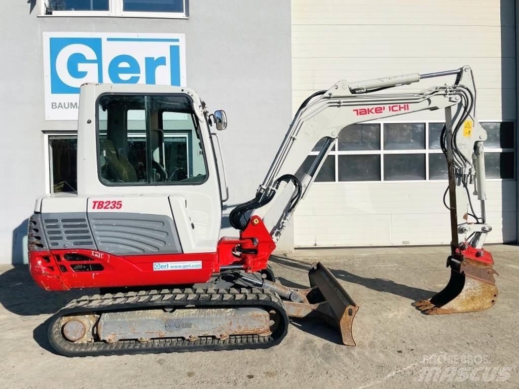 Takeuchi TB235 小型挖土機/掘鑿機<7t(小型挖掘機)