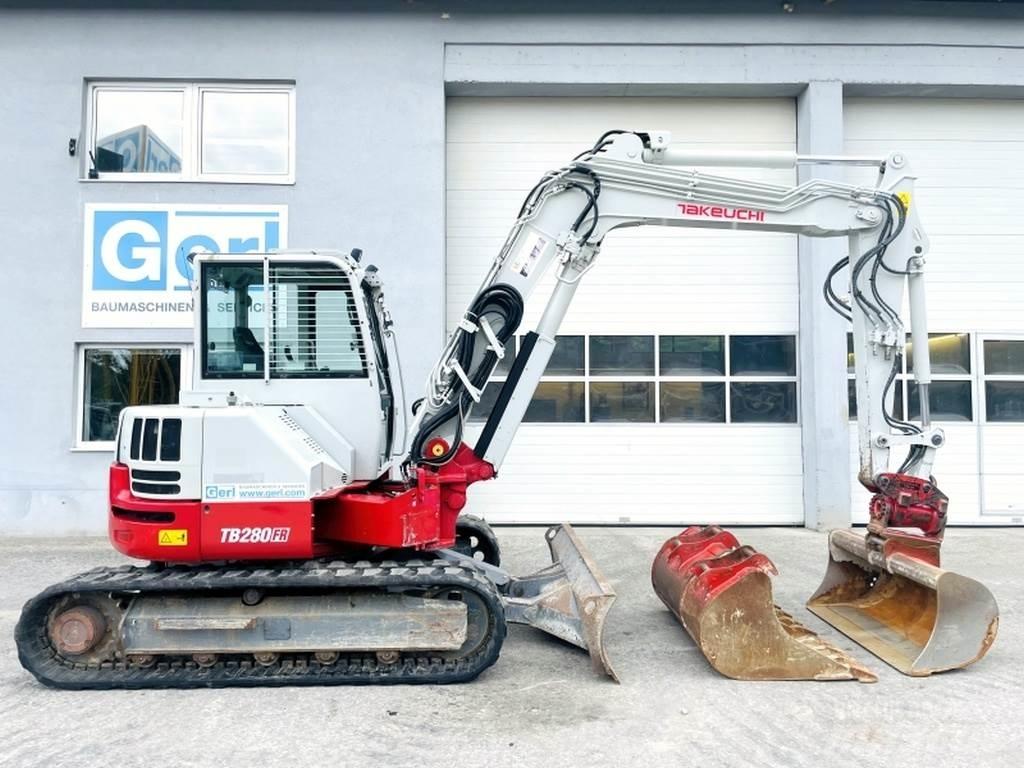 Takeuchi TB280FR 小型挖土機/掘鑿機<7t(小型挖掘機)