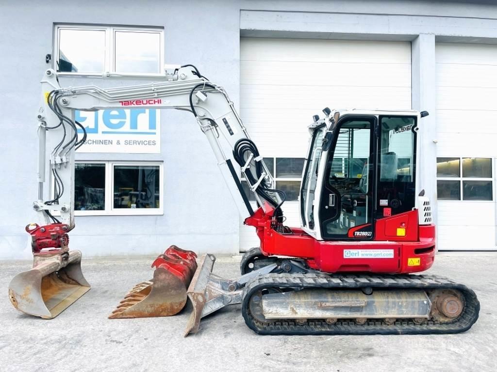 Takeuchi TB280FR 小型挖土機/掘鑿機<7t(小型挖掘機)