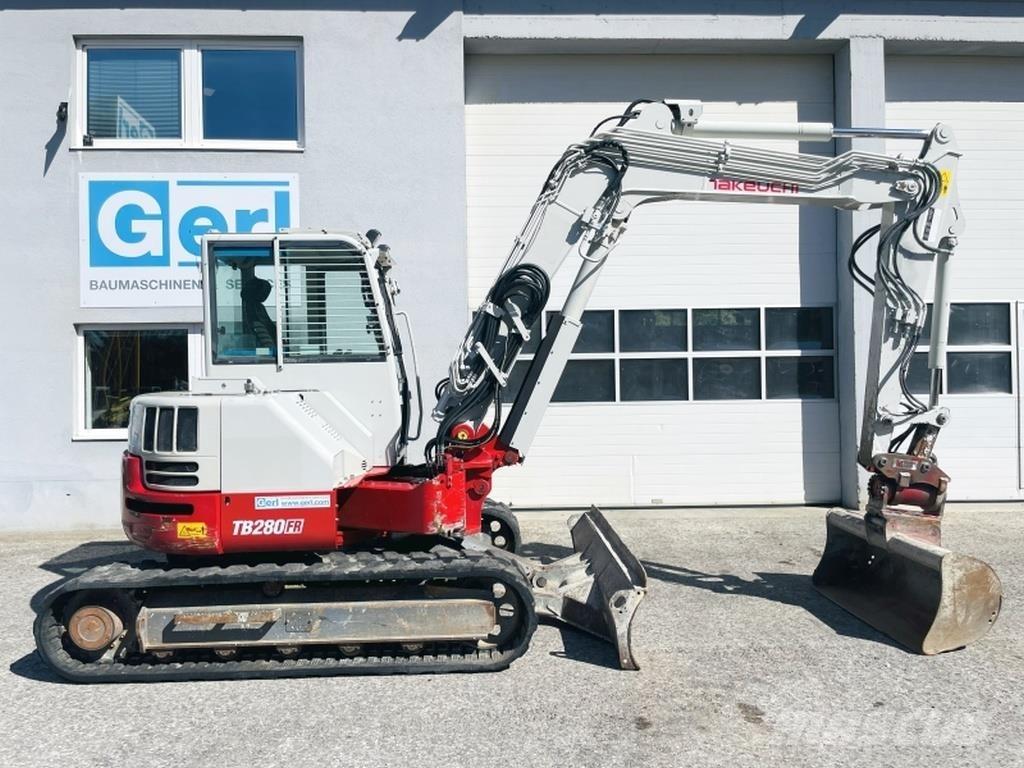 Takeuchi TB280FR 小型挖土機/掘鑿機<7t(小型挖掘機)