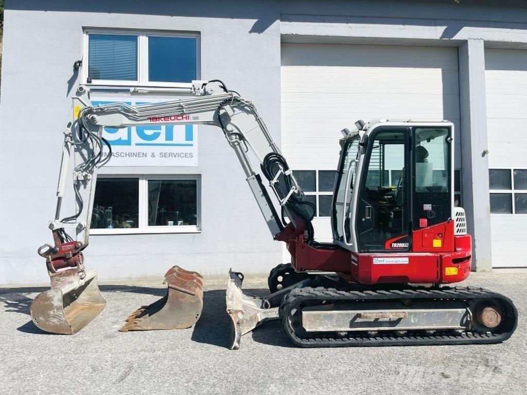 Takeuchi TB280FR 小型挖土機/掘鑿機<7t(小型挖掘機)