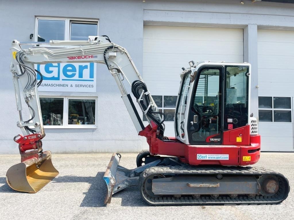 Takeuchi TB280FR 小型挖土機/掘鑿機<7t(小型挖掘機)