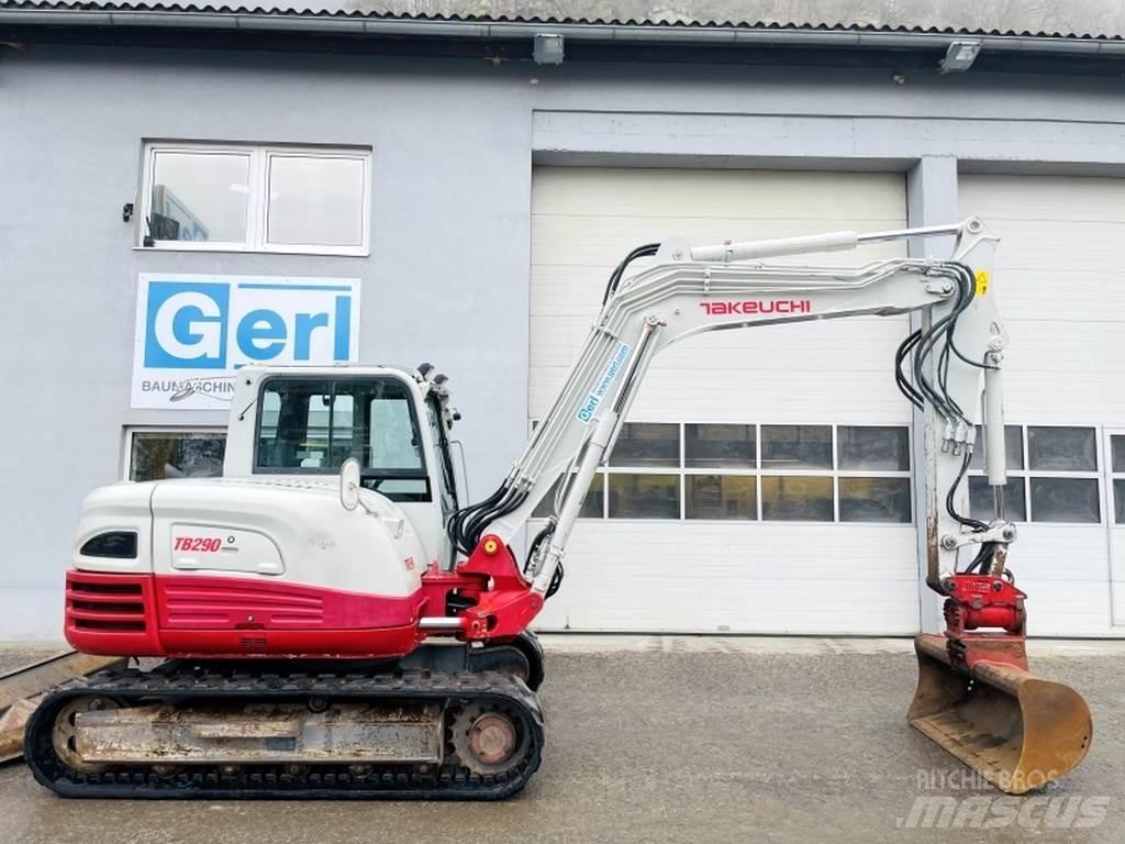 Takeuchi TB290 小型挖土機/掘鑿機<7t(小型挖掘機)
