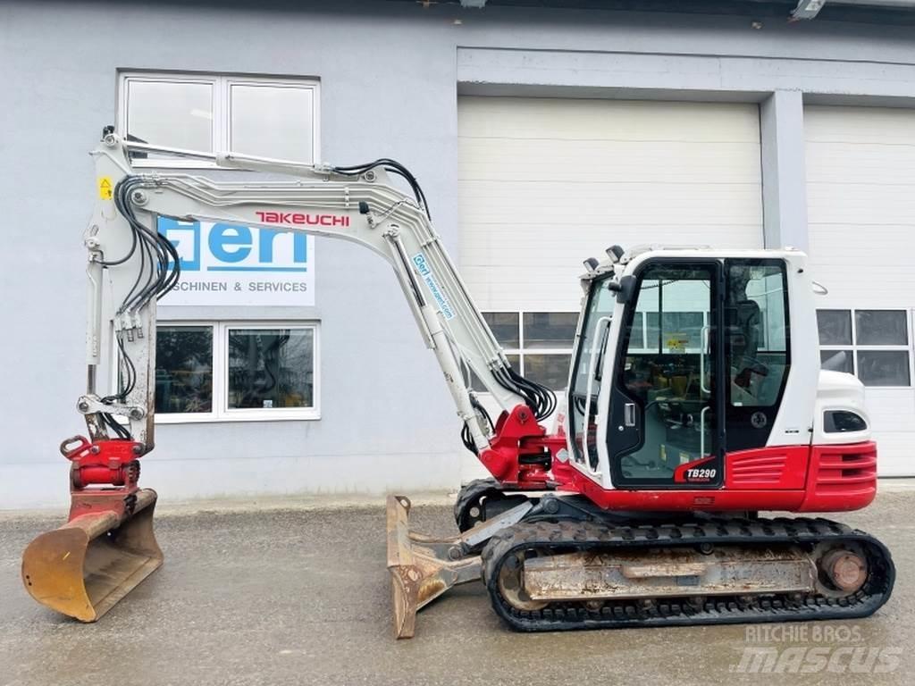 Takeuchi TB290 小型挖土機/掘鑿機<7t(小型挖掘機)