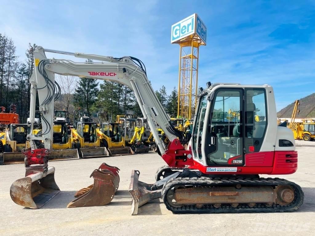 Takeuchi TB290 小型挖土機/掘鑿機<7t(小型挖掘機)
