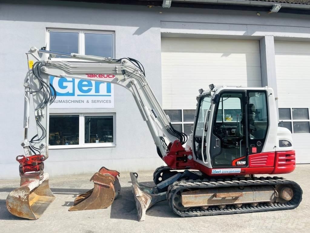 Takeuchi TB290 小型挖土機/掘鑿機<7t(小型挖掘機)