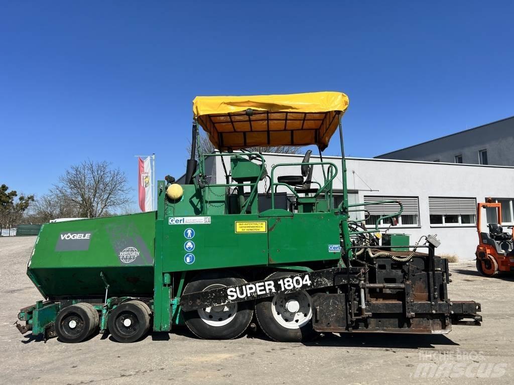 Vögele Super 1804 瀝青攤舖機/鋪路機