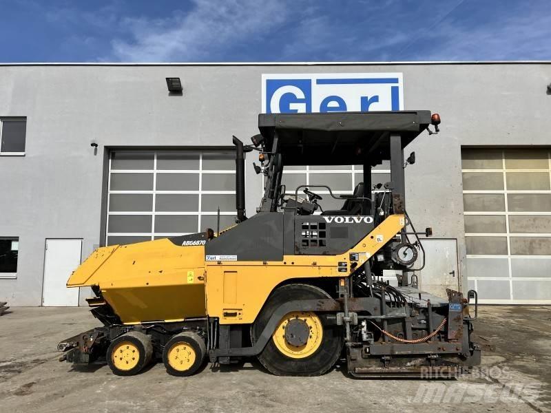  Volvo-ABG 6870 瀝青攤舖機/鋪路機