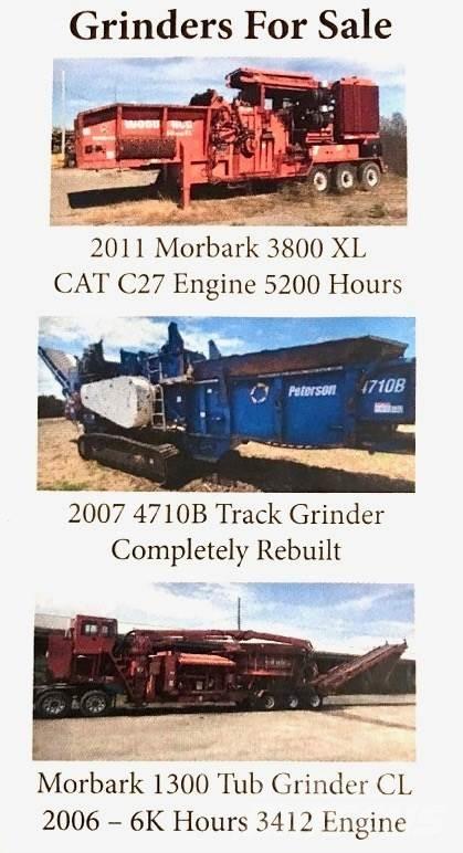 Morbark 3800 XL 研磨機;軋機/磨床;磨機