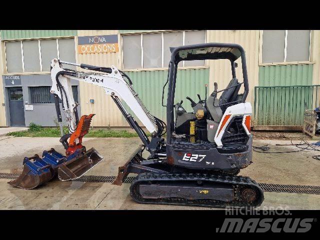 Bobcat E27 小型挖土機/掘鑿機<7t(小型挖掘機)